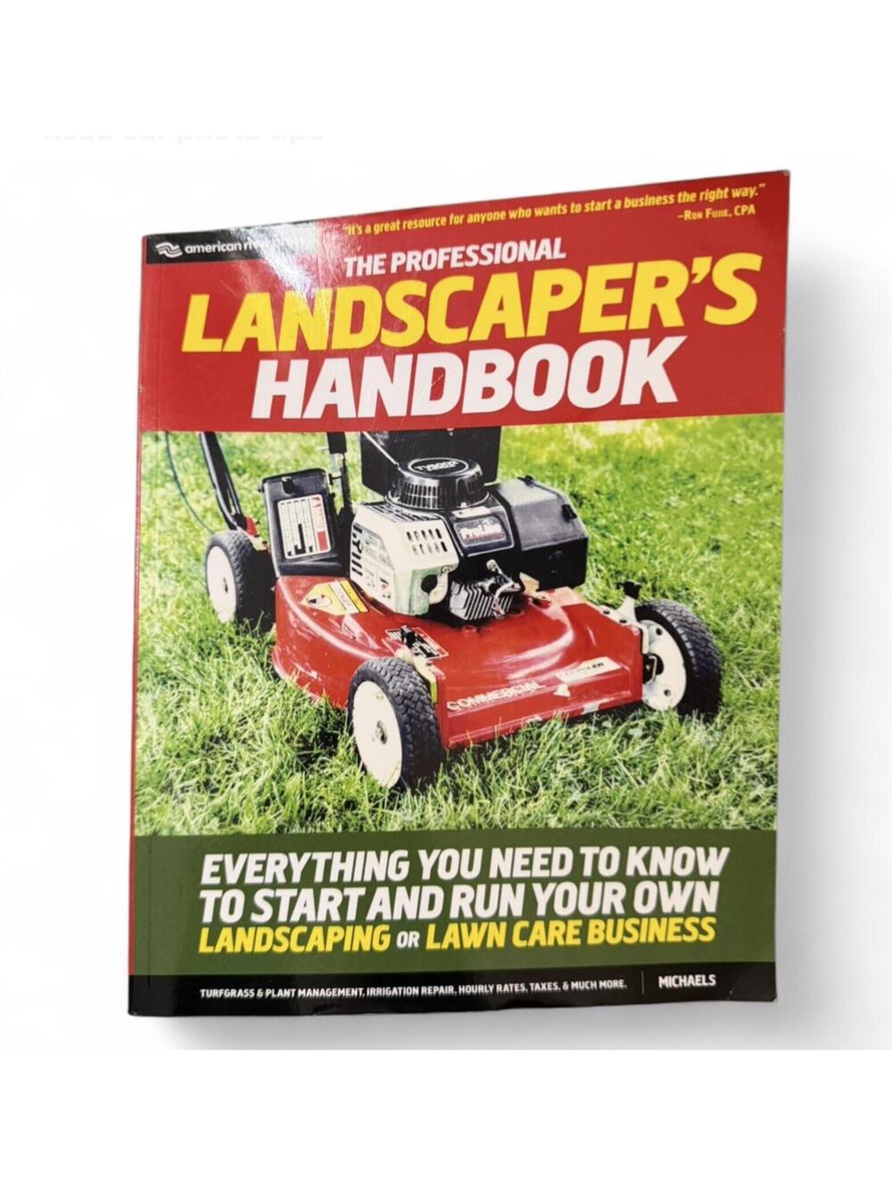 The Professional Landscaper’s Handbook Michaels Paperback